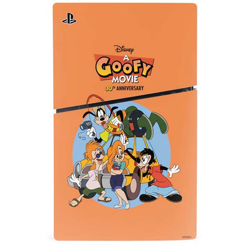Disney Goofy Movie Group PS5 Slim Digital Edition Console Skin